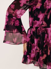 Star by Julien MacDonald Black Frilled Sleeve Blouse - Image 4 of 5