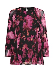 Star by Julien MacDonald Black Frilled Sleeve Blouse - Image 5 of 5