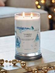 Yankee Candle Signature Large Tumbler Scented Candle, Snow Globe Wonderland - Image 1 of 5