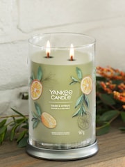 Yankee Candle Signature Large Tumbler Scented Candle, Sage & Citrus - Image 1 of 2