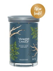 Yankee Candle Signature Large Tumbler Scented Candle, Bayside Cedar - Image 3 of 3