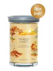 Yankee Candle Signature Large Tumbler Scented Candle, Autumn Sunset - Image 2 of 2