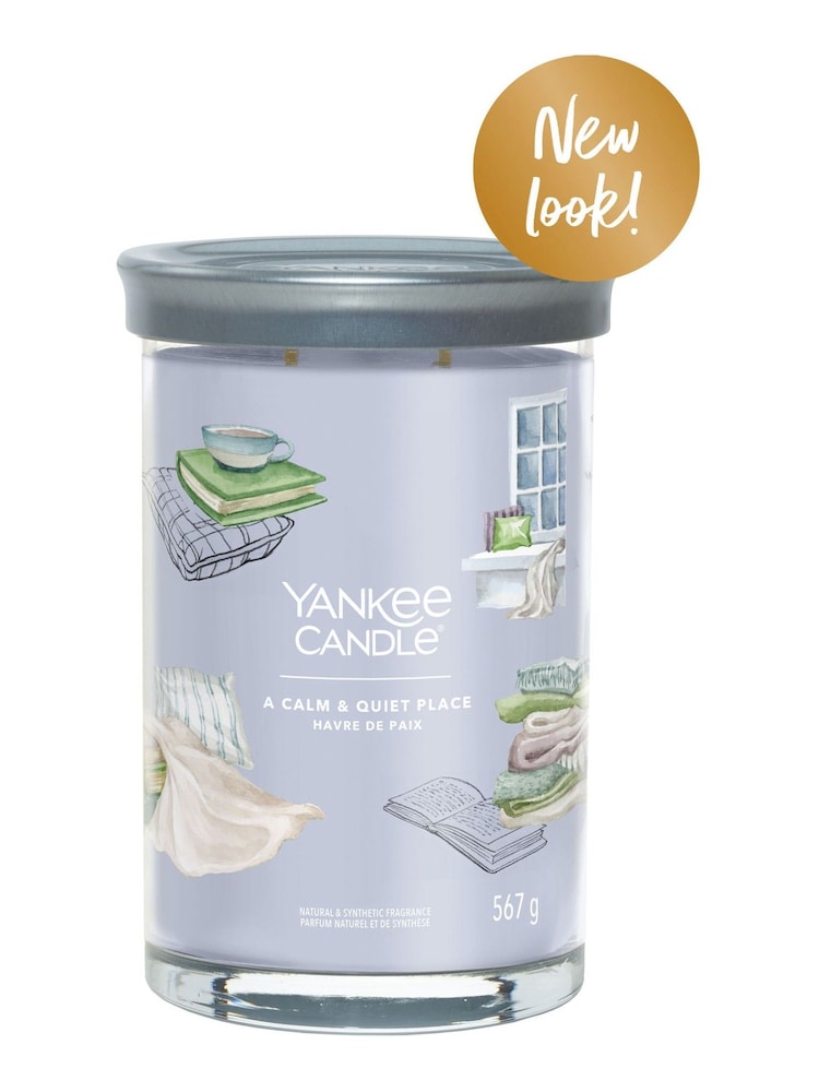 Yankee Candle Signature Large Tumbler Scented Candle, A Calm & Quiet Place - Image 2 of 2