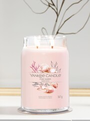 Yankee Candle Signature Large Jar Scented Candle, Pink Sands - Image 1 of 3