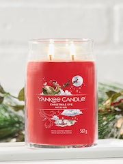 Yankee Candle Signature Jar Scented Candle, Christmas Eve - Image 1 of 2
