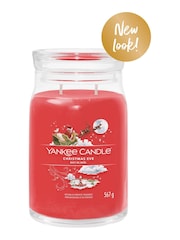 Yankee Candle Signature Jar Scented Candle, Christmas Eve - Image 2 of 2