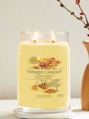 Yankee Candle Signature Large Jar Scented Candle, Autumn Sunset - Image 1 of 2