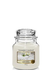 Yankee Candle Original Medium Jar Scented Candle, Fluffy Towels - Image 2 of 3