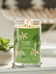 Yankee Candle Signature Large Tumbler Scented Candle, Vanilla Lime - Image 1 of 2