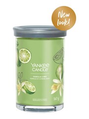 Yankee Candle Signature Large Tumbler Scented Candle, Vanilla Lime - Image 2 of 2