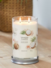 Yankee Candle Signature Tumbler Scented Candle, Coconut Beach - Image 1 of 2