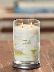 Yankee Candle Signature Large Tumbler Scented Candle, Clean Cotton - Image 1 of 2