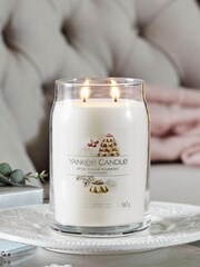 Yankee Candle Signature Large Jar Scented Candle, Spun Sugar Flurries - Image 1 of 4