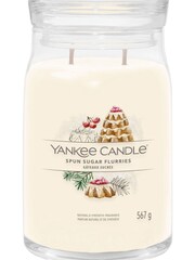 Yankee Candle Signature Large Jar Scented Candle, Spun Sugar Flurries - Image 4 of 4