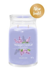 Yankee Candle Signature Large Jar Scented Candle, Lilac Blossoms - Image 2 of 2