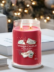 Yankee Candle Signature Large Jar Scented Candle, Letters To Santa - Image 1 of 2