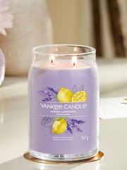 Yankee Candle Signature Large Jar Scented Candle, Lemon Lavender - Image 1 of 2