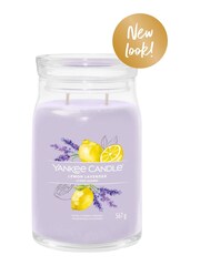 Yankee Candle Signature Large Jar Scented Candle, Lemon Lavender - Image 2 of 2