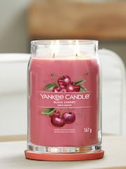 Yankee Candle Signature Large Jar Scented Candle, Black Cherry - Image 1 of 3