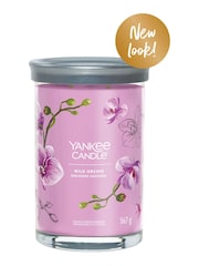 Yankee Candle Signature Large Tumbler Scented Candle, Wild Orchid - Image 2 of 2