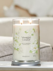 Yankee Candle Signature Large Tumbler Scented Candle, White Gardenia - Image 1 of 2