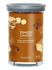 Yankee Candle Signature Tumbler Scented Candle, Spiced Banana Bread - Image 2 of 2