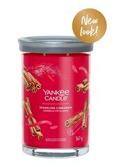 Yankee Candle Signature Tumbler Scented Candle, Sparkling Cinnamon - Image 2 of 2