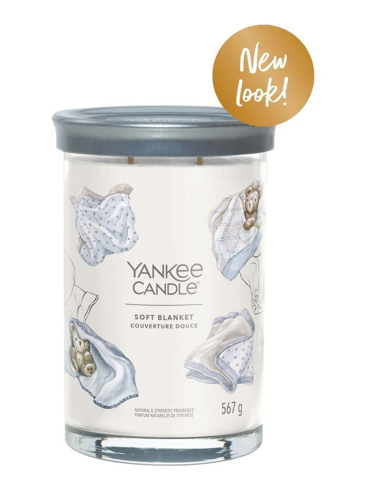 Yankee Candle Signature Large Tumbler Scented Candle, Soft Blanket - Image 2 of 2