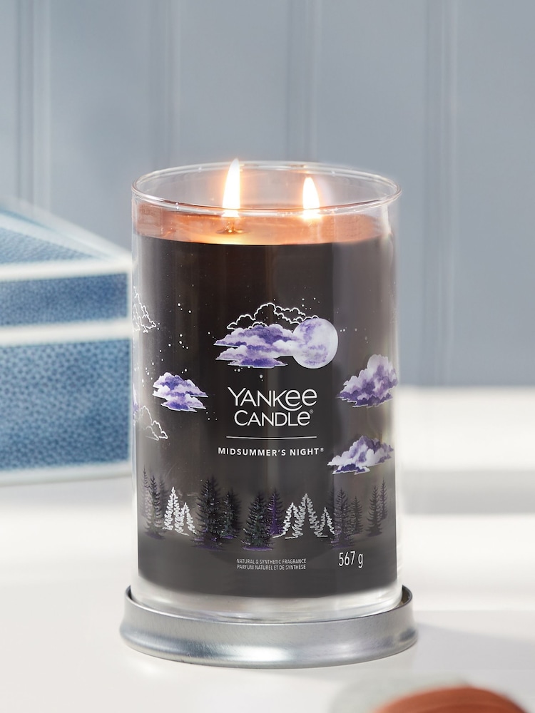 Yankee Candle Signature Large Tumbler Midsummers Night Scented Candle - Image 3 of 3
