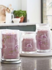 Yankee Candle Signature Large Jar Scented Candle, Wild Orchid - Image 2 of 4