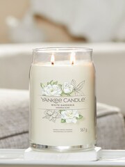 Yankee Candle Signature Large Jar Scented Candle, White Gardenia - Image 1 of 2