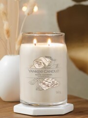 Yankee Candle No Colour Signature Large Jar Scented Candle, Warm Large Cashmere - Image 1 of 3