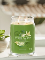 Yankee Candle Signature Large Jar Scented Candle, Vanilla Lime - Image 1 of 3