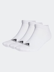 adidas White Cushioned Low Cut Socks 3 Pack - Image 1 of 4