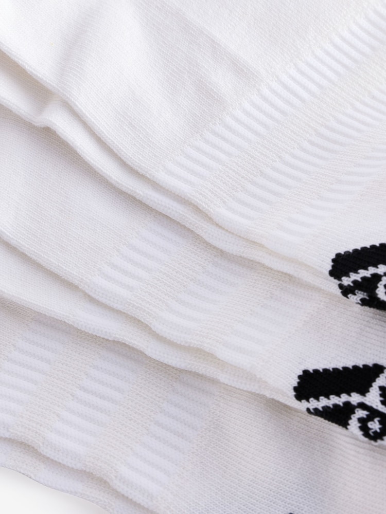 Weiß - adidas Niedrige, gepolsterte Socken im 3er-Pack - Bild 4 von 4 Weiß - adidas Niedrige, gepolsterte Socken im 3er-Pack - Bild 4 von 4