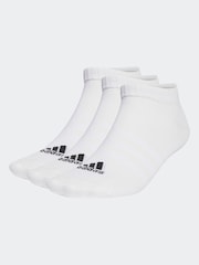 adidas Взрослые тонкие и легкие спортивные носки с низкой посадкой 3 набор - Image 1 of 5