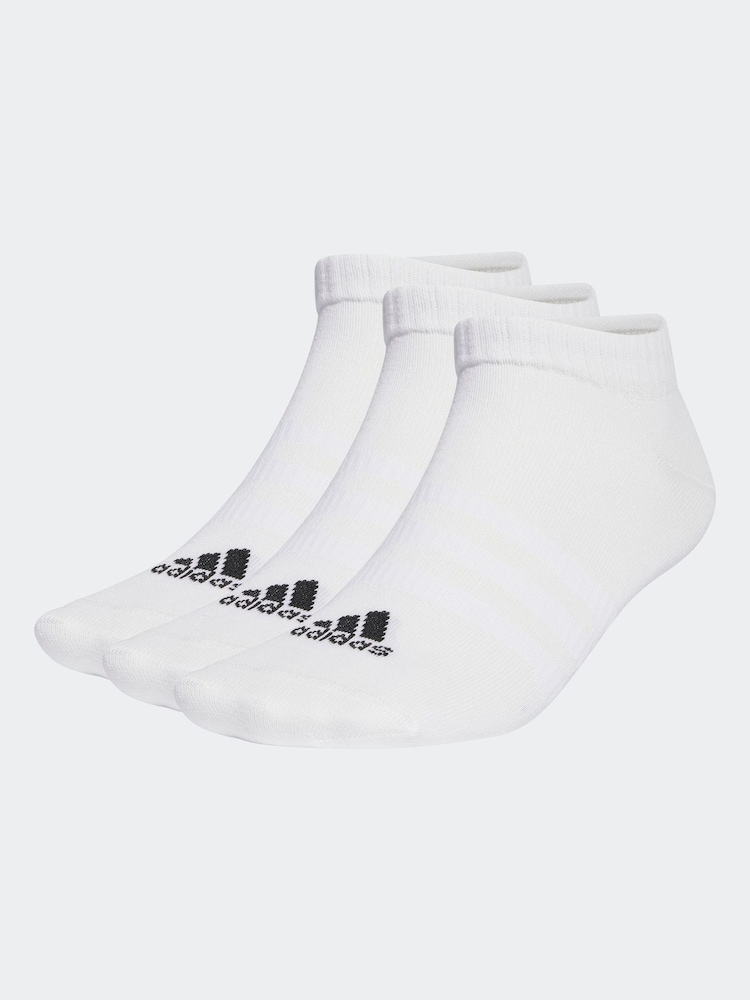 adidas Взрослые тонкие и легкие спортивные носки с низкой посадкой 3 набор - Image 1 of 5