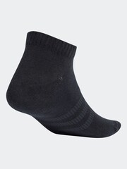 adidas Dark Black Adult Thin and Light Sportswear Low Cut Socks 3 Pack - Image 3 of 5