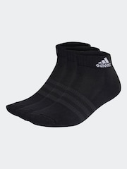 Черный - Набор из 3 пар спортивных носков с мягкой подошвой adidas - Изображение 1 из 5