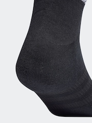 adidas Dark Black Cushioned Sportswear Ankle Socks 3 Pack - Image 4 of 4