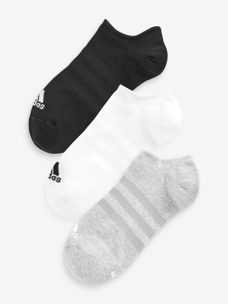 Mehrfarbig - adidas Performance Dünne und leichte No-Show-Socken 3 Paar - Bild 1 von 2 Mehrfarbig - adidas Performance Dünne und leichte No-Show-Socken 3 Paar - Bild 1 von 2