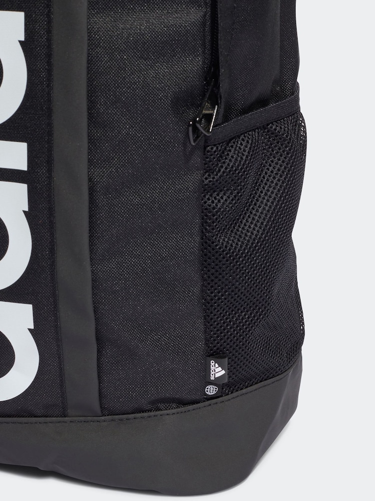 adidas Black Linear Backpack - Image 5 of 6