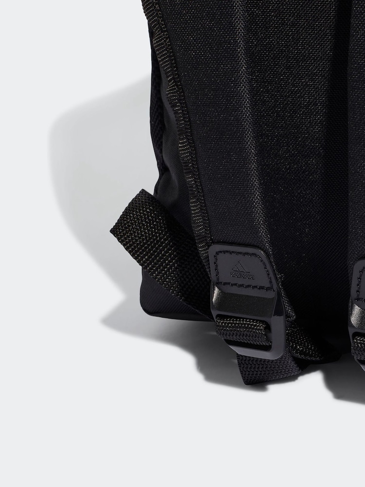 Negro - Mochila con diseño lineal de adidas - Imagen 6 de 6