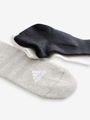 adidas Multi Cushioned Low Cut Socks 3 Pack - Image 4 of 4