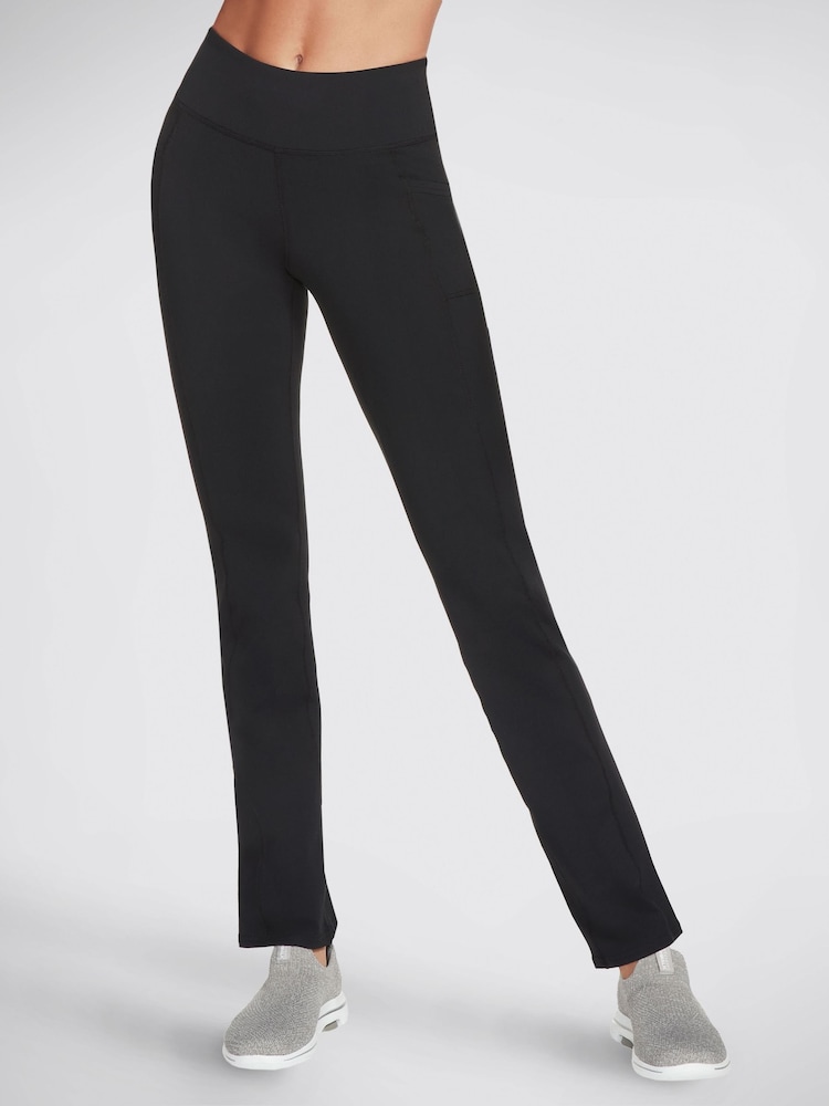 Skechers Black Petite GoWalk Leggings - Image 1 of 4