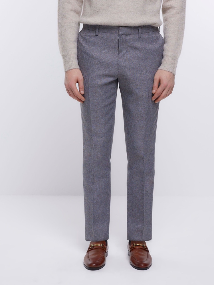 River Island Grey Crinkle Trousers - Image 1 of 1