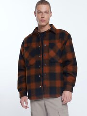 River Island Hemd mit Schottenkaros, Orange - Bild 1 von 2