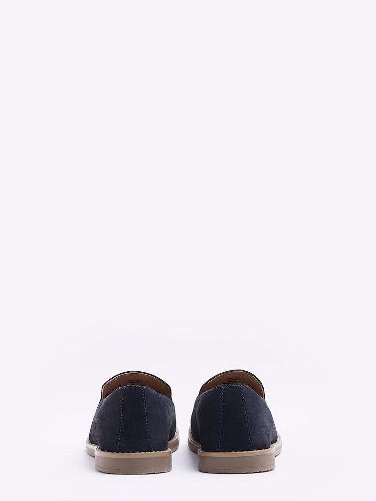 River Island Blue Tassel Loafers - Image 4 of 4