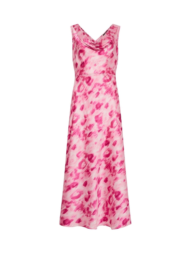 Star by Julien MacDonald Pink Cowl Neck Dress - Image 5 of 5 Star by Julien MacDonald Pink Cowl Neck Dress - Image 5 of 5