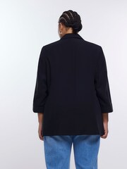 River Island Black Plus Blazer - Image 2 of 6